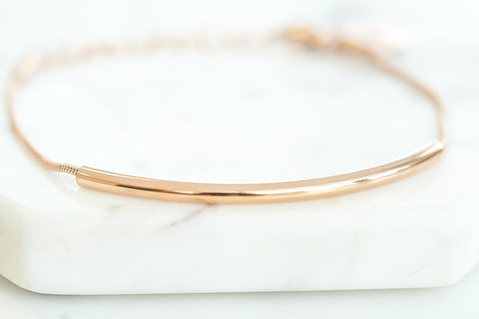 Goddess Collection - Rose Gold Lyssa Bracelet