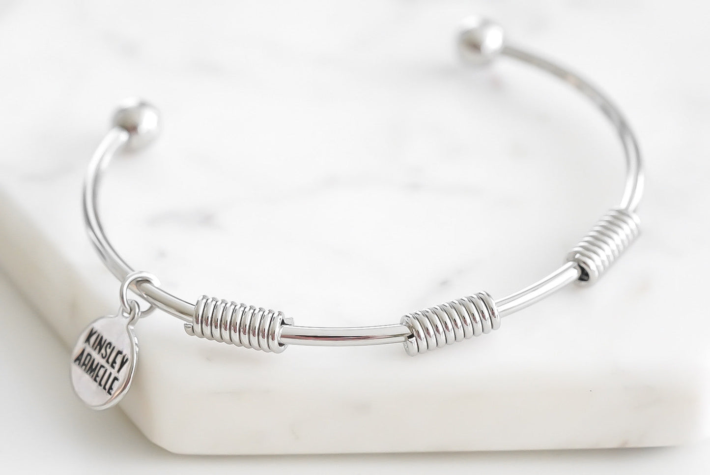 Goddess Collection - Silver Jessa Bracelet