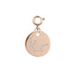 Maker Collection - Rose Gold Aquarius Zodiac Charm (Jan 20 - Feb 18)