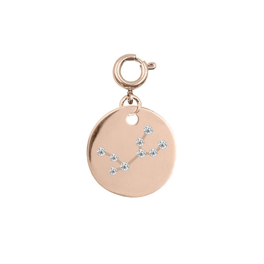 Maker Collection - Rose Gold Virgo Zodiac Charm (Aug 23 - Sep 22)