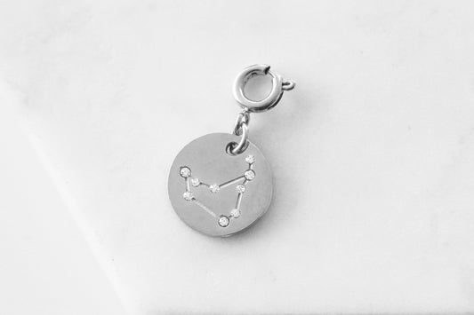 Maker Collection - Silver Capricorn Zodiac Charm (Dec 22 - Jan 19)