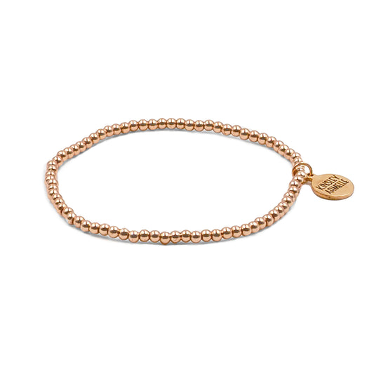 Goddess Collection - Rose Gold Demi Bracelet 3mm