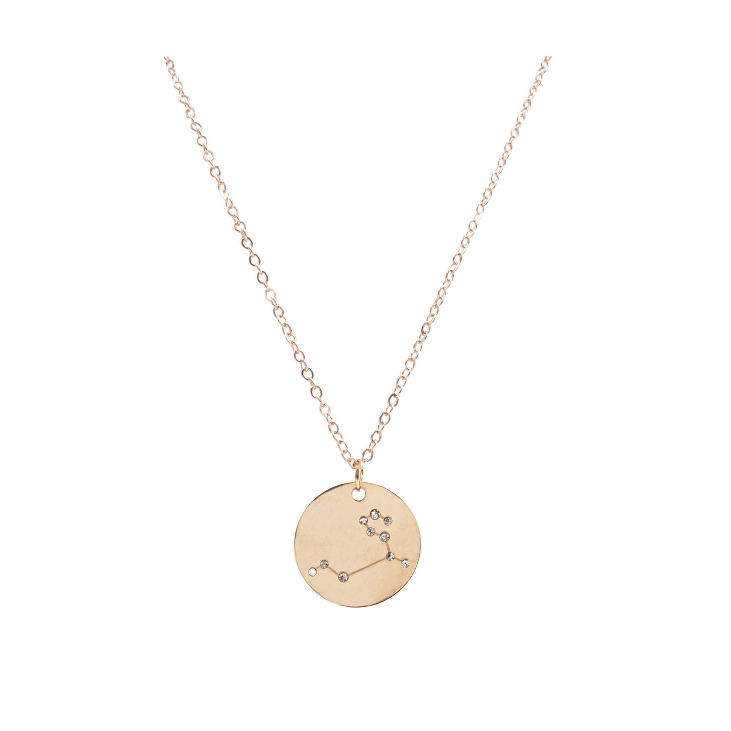 Zodiac Collection - Rose Gold Leo Necklace (July 23 - Aug 22)